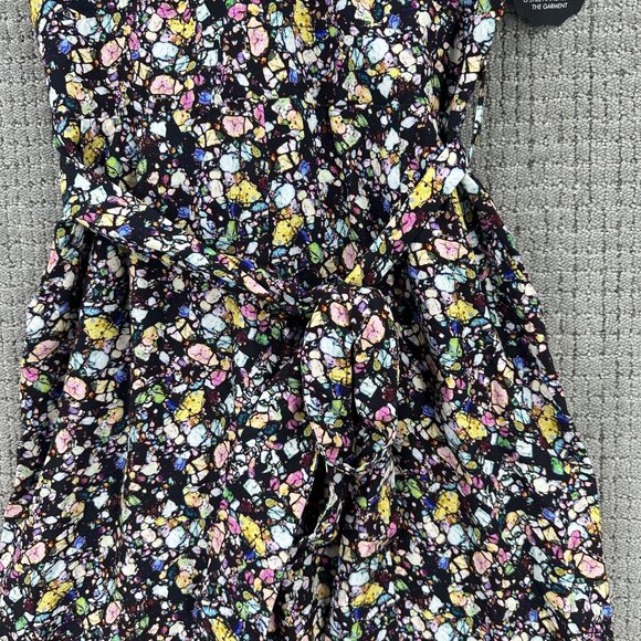 Natural History Museum X Joanie Jumpsuit 4 Multicolor Abstract Wide Leg - Picture 7 of 16